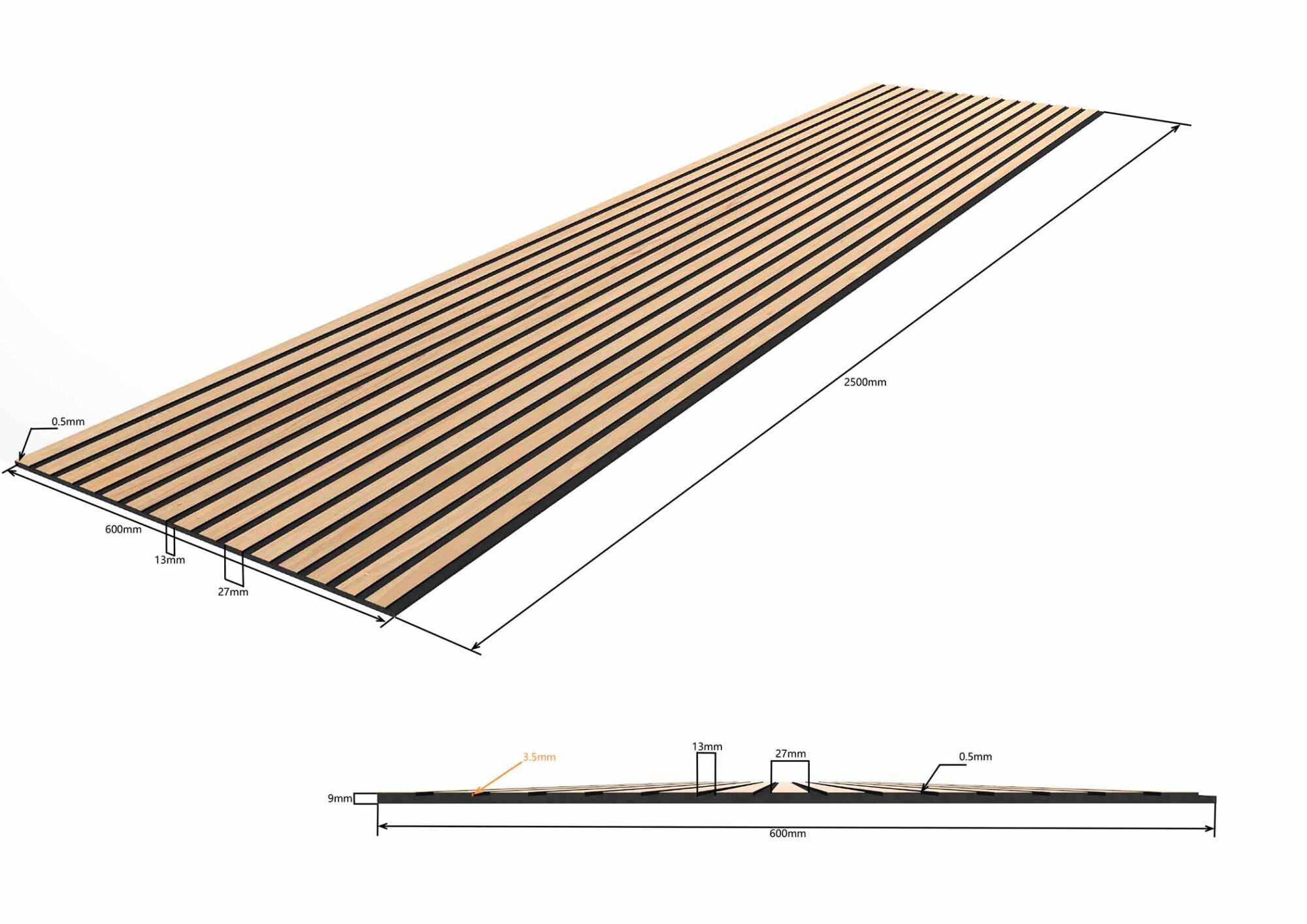 LIGHT ACOUSTIC Panel acústico